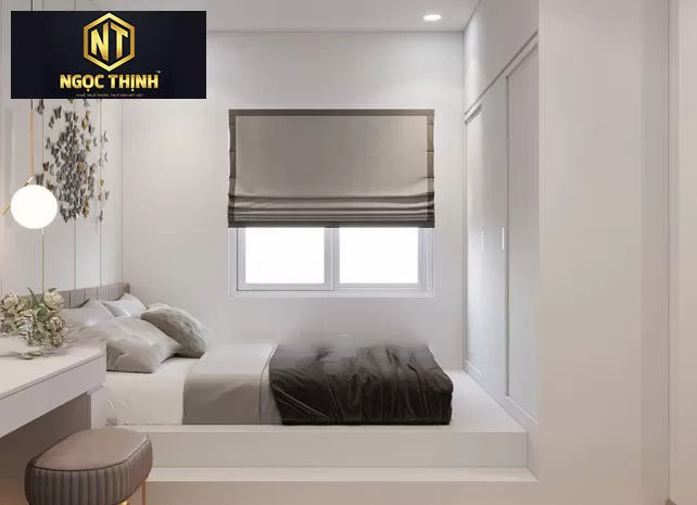 GIƯỜNG NGỦ KẾT HỢP TỦ QUẦN ÁO TIỆN LỢI MẪU 05